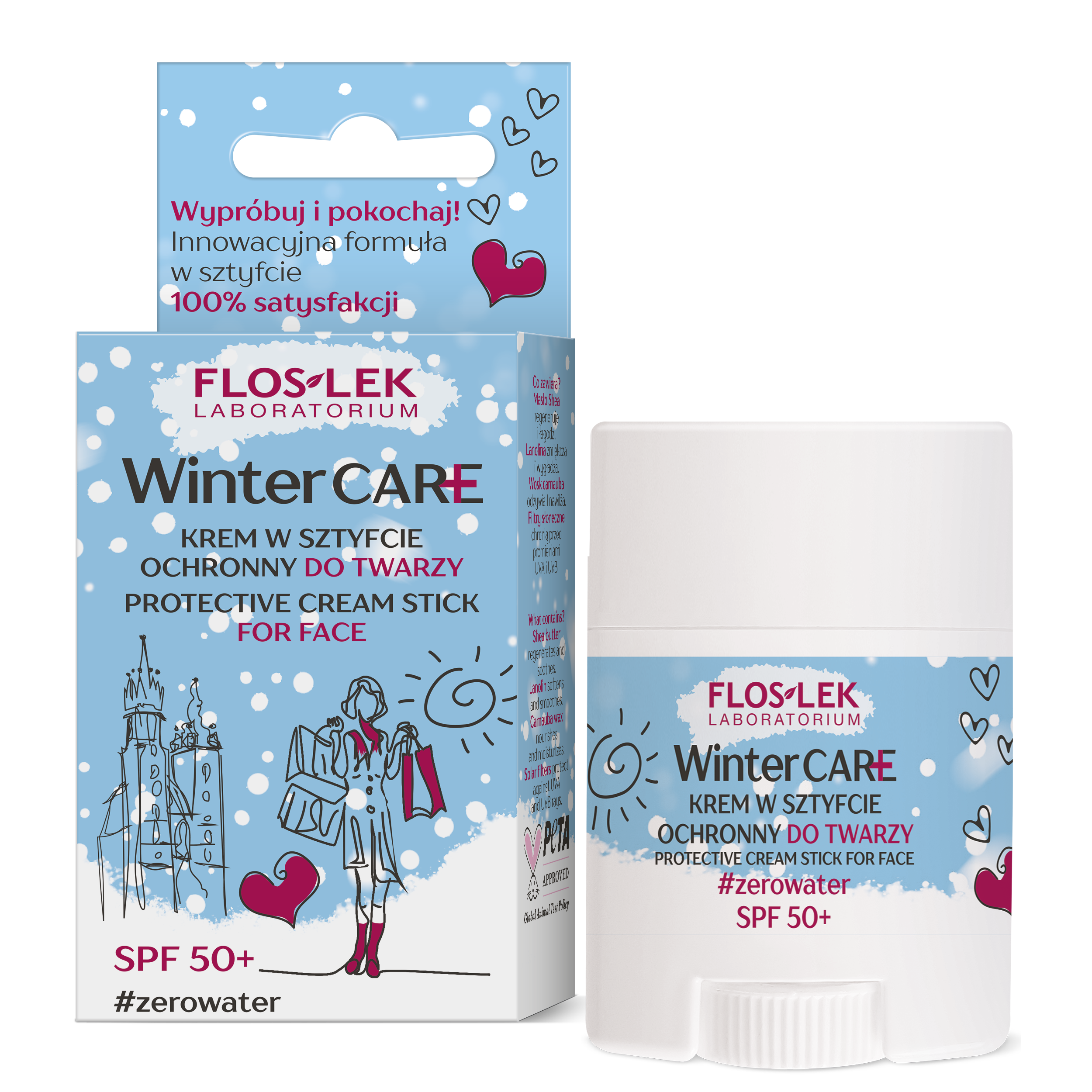 WINTER CARE | KREM W SZTYFCIE OCHRONNY DO TWARZY SPF 50+