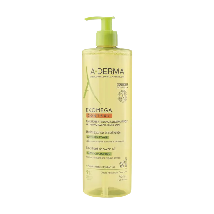 A-DERMA AVOINE RHEALBA® | EXOMEGA CONTROL Olejek emolient pod prysznic