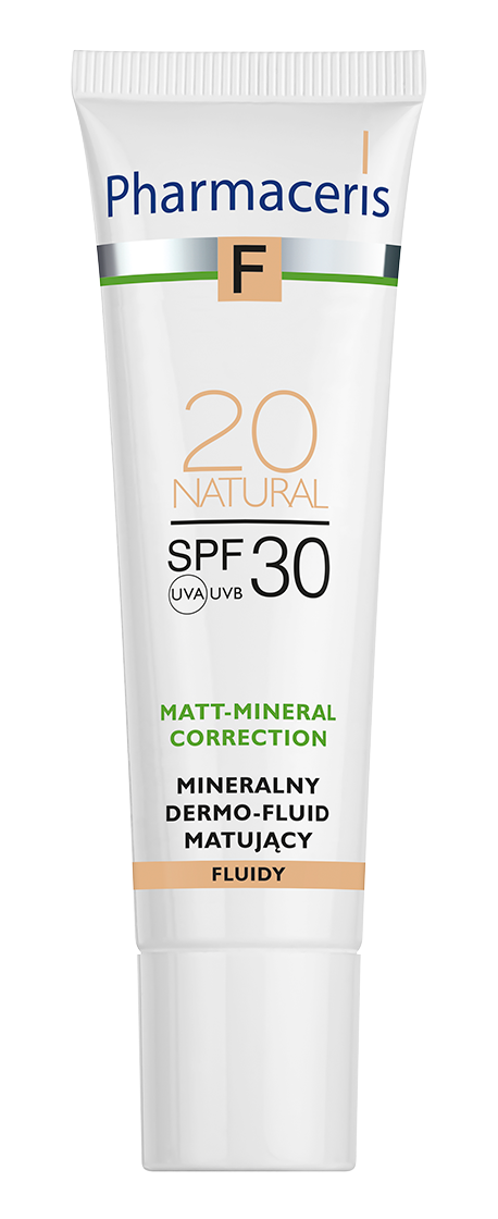 Pharmaceris F MATT-MINERAL CORRECTION | Mineralny dermo-fluid matujący SPF 30
