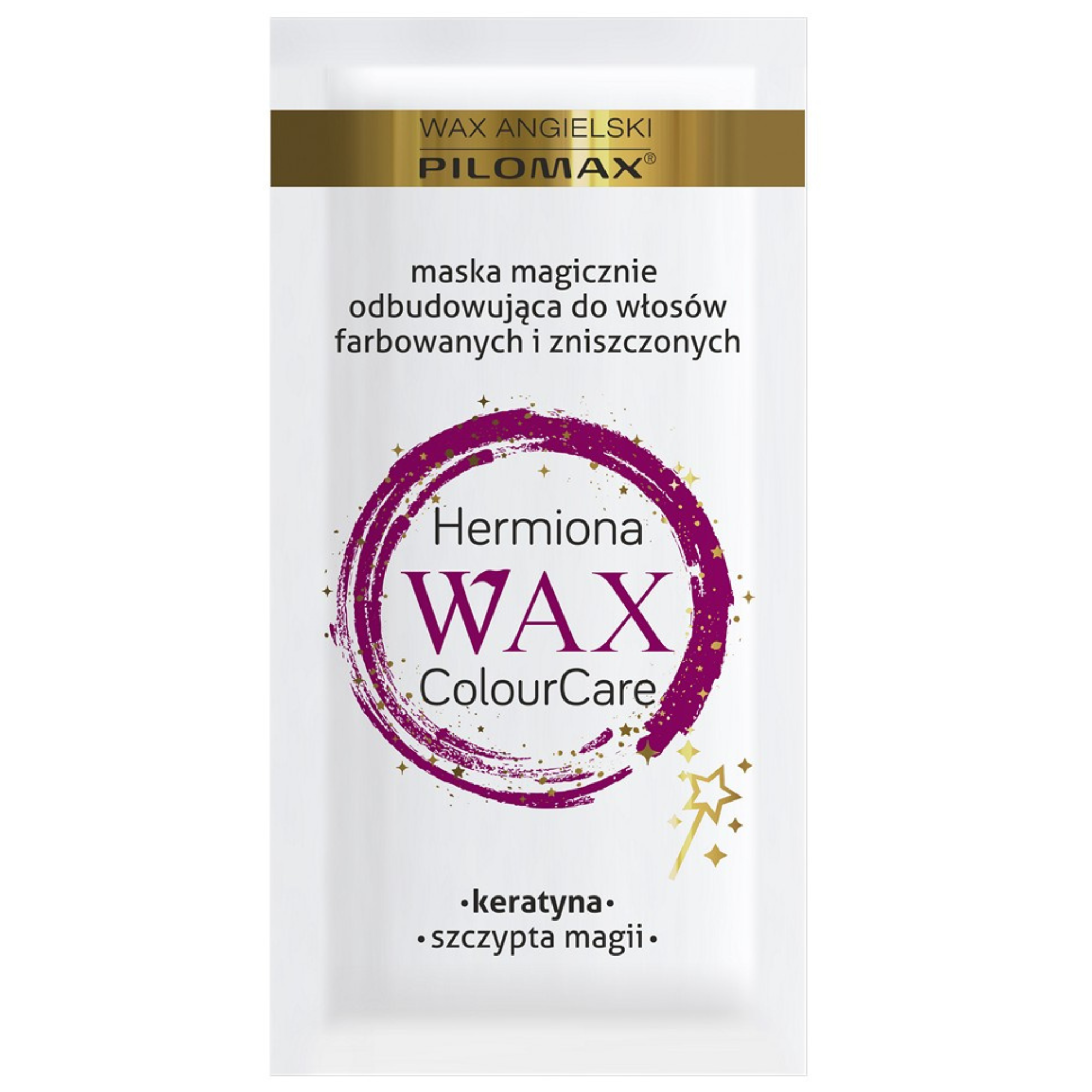 Hermiona WAX ColourCare | Maska magicznie odbudowująca z keratyną