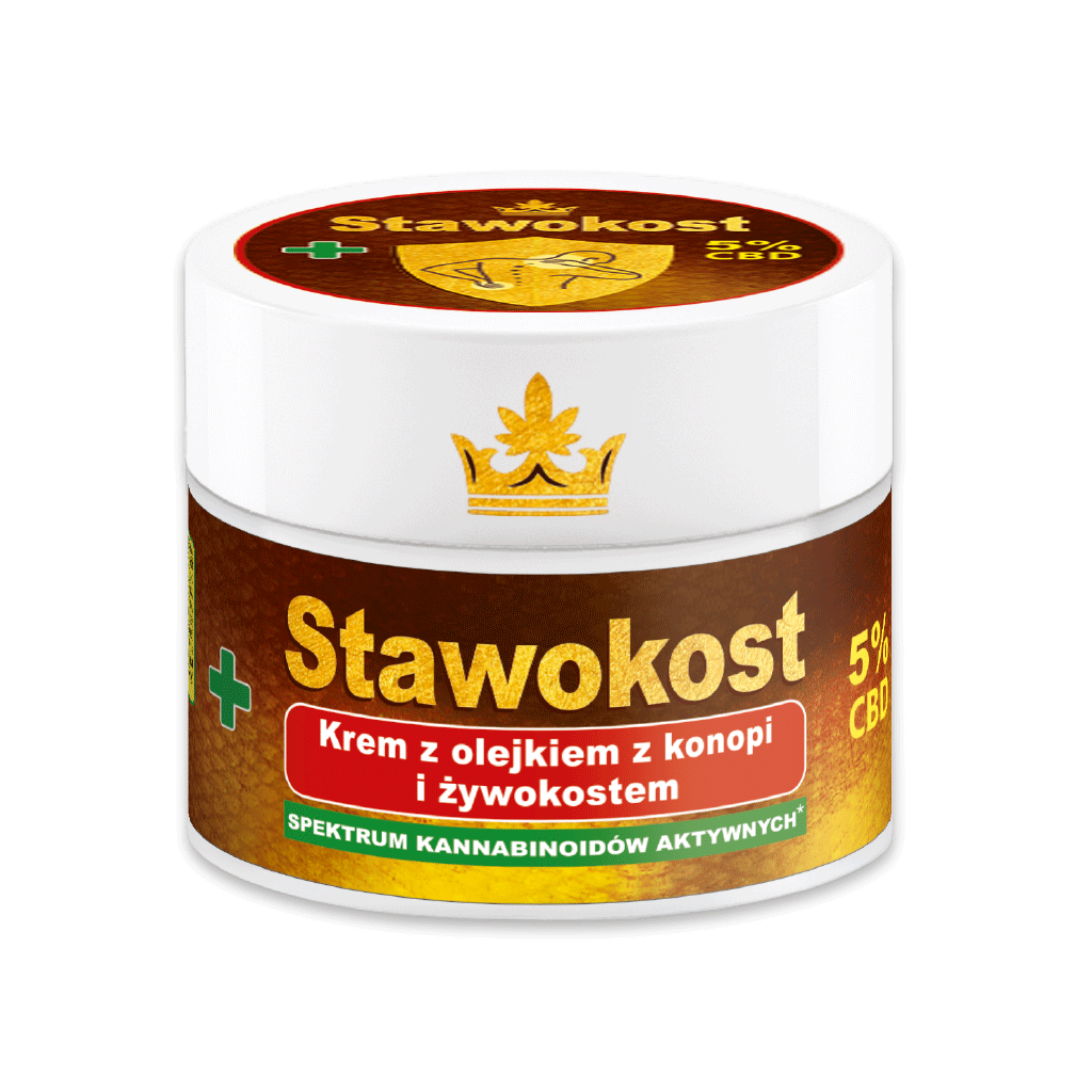 Stawokost | Krem z olejkiem z konopi i żywokostem