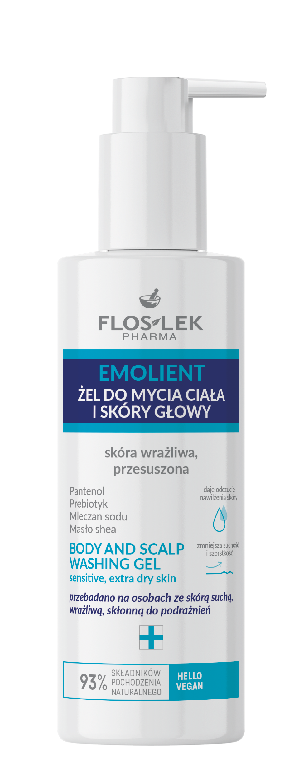 EMOLIENT | ŻEL DO MYCIA CIAŁA I SKÓRY GŁOWY