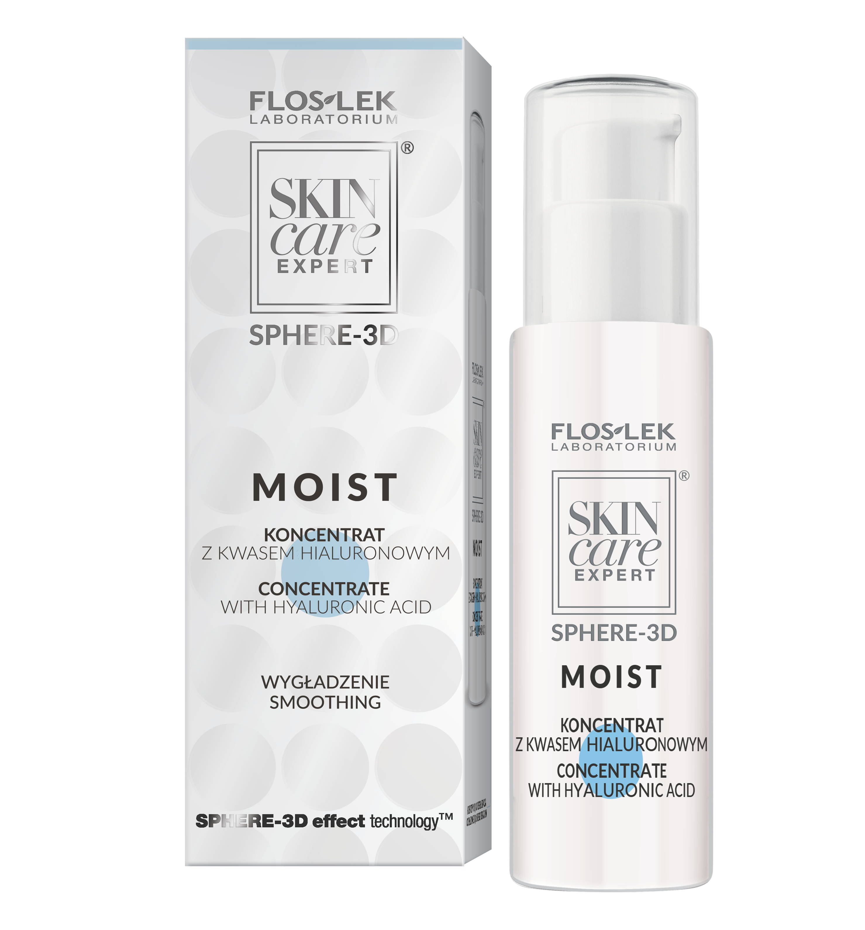 SKIN care EXPERT® SPHERE-3D | MOIST KONCENTRAT Z KWASEM HIALURONOWYM