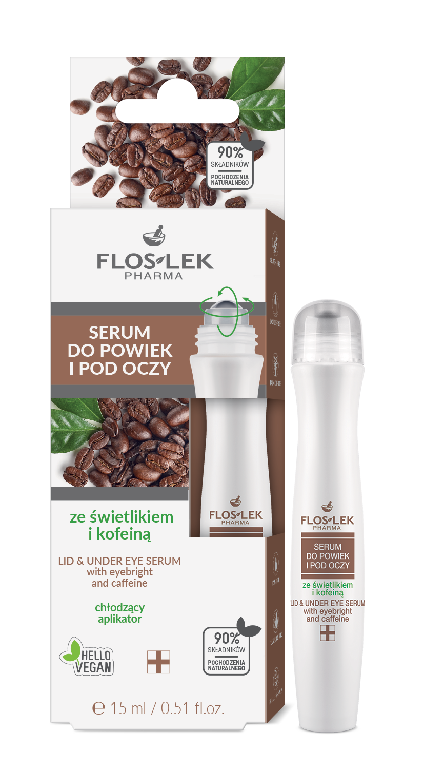 SERUM DO POWIEK I POD OCZY ze świetlikiem i kofeiną
