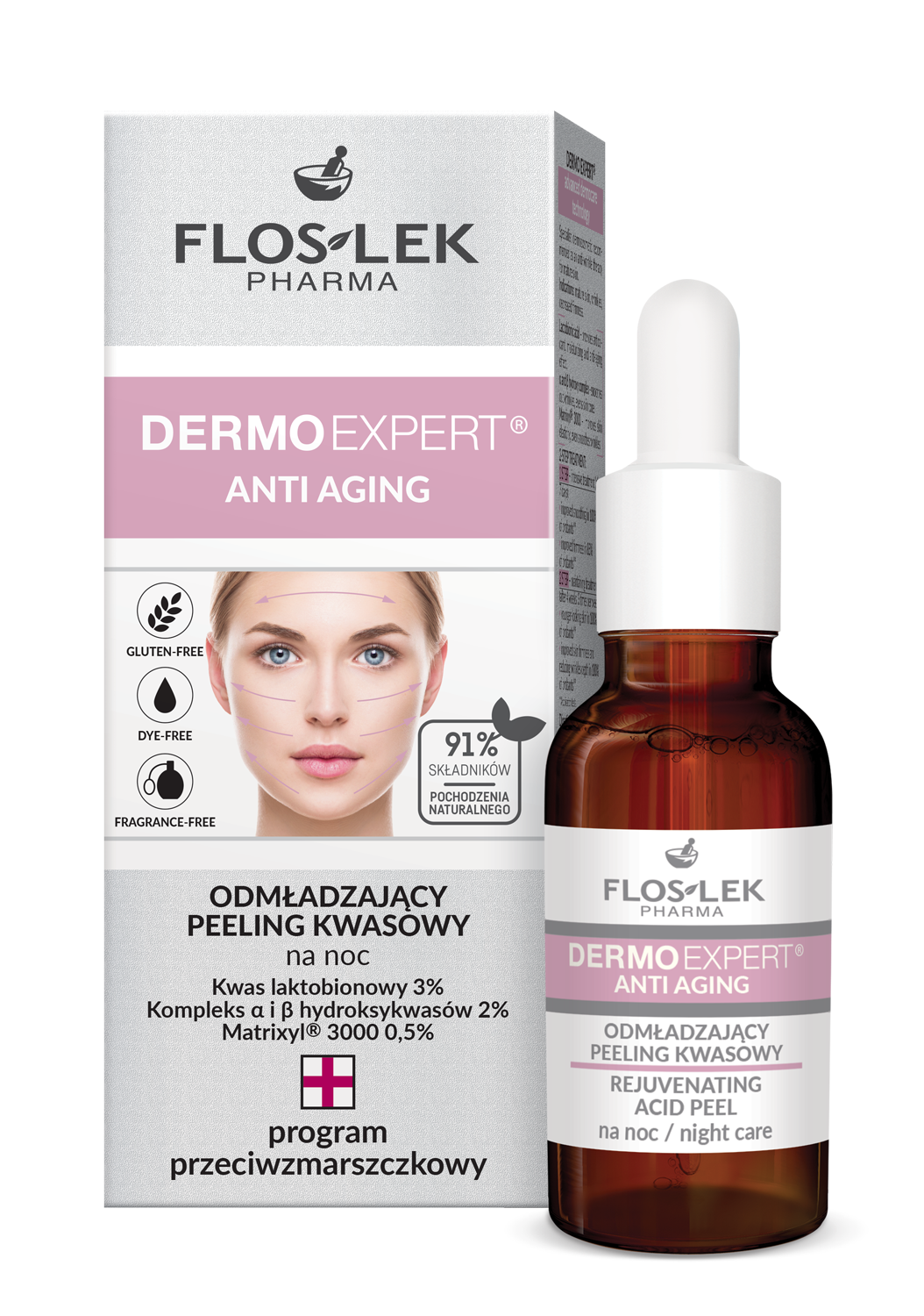 DERMO EXPERT® ANTI AGING | ODMŁADZAJĄCY PEELING KWASOWY