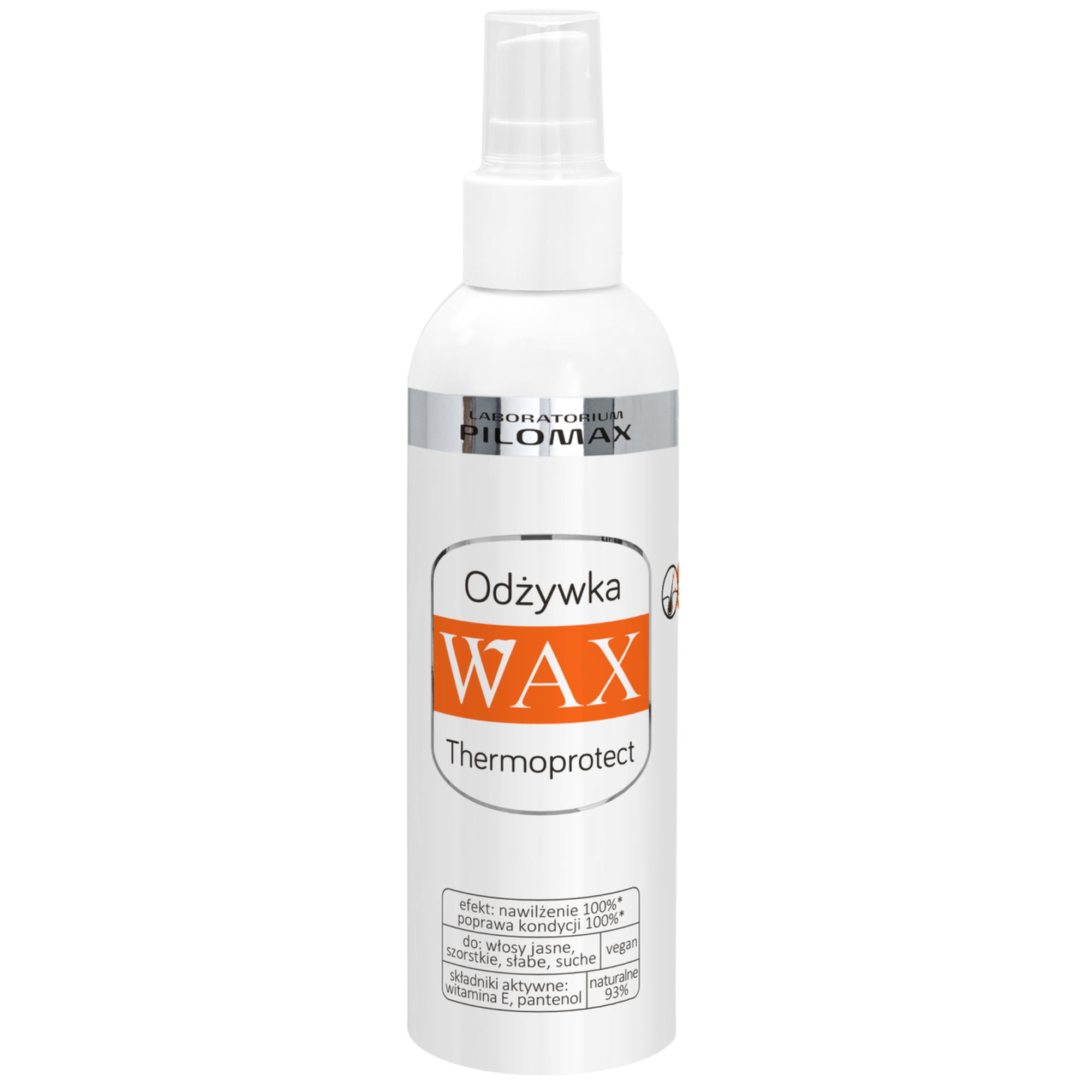 WAX Thermoprotect | Odżywka termoochronna, nawilżająca bez spłukiwania do włosów blond
