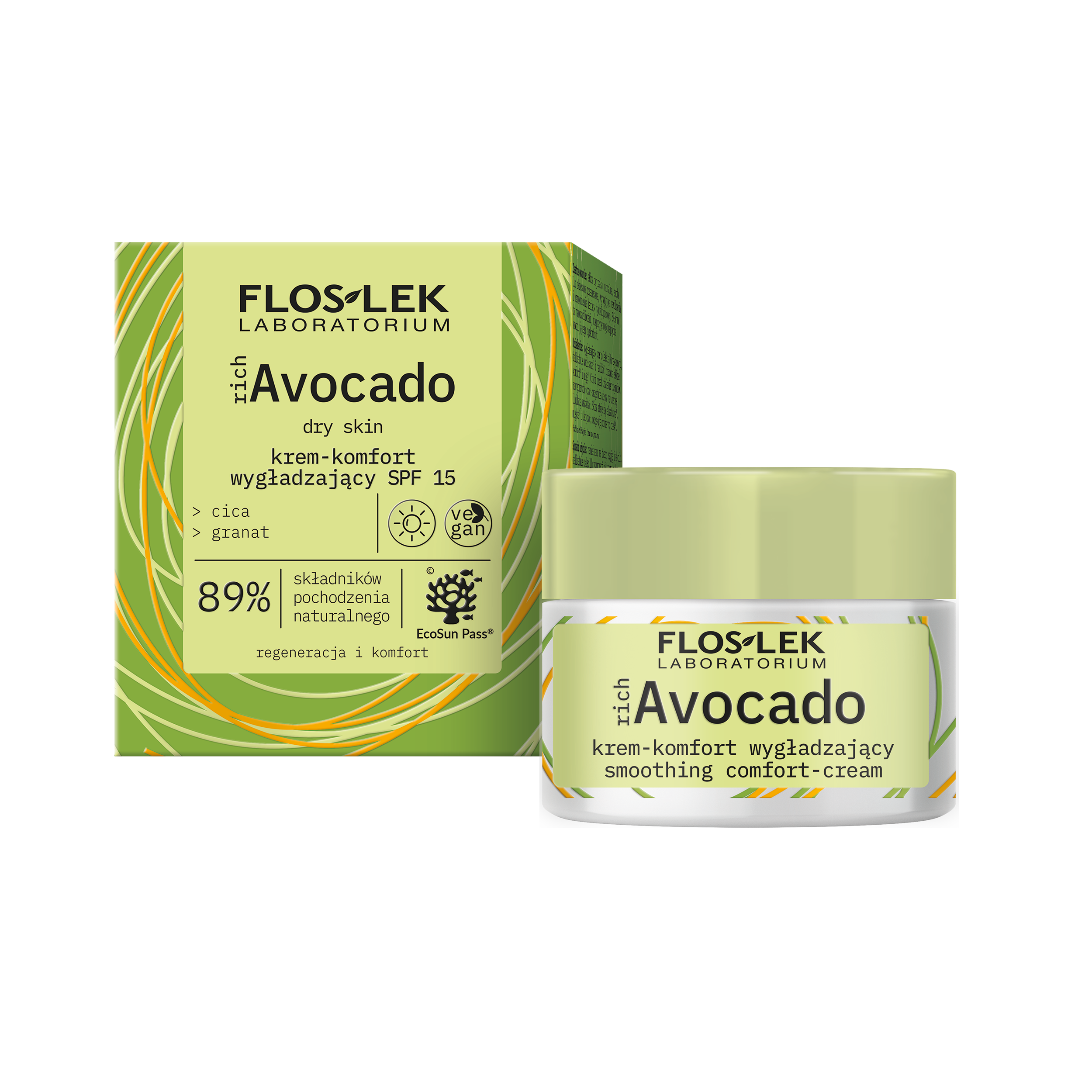 richAvocado | krem-komfort wygładzający SPF 15