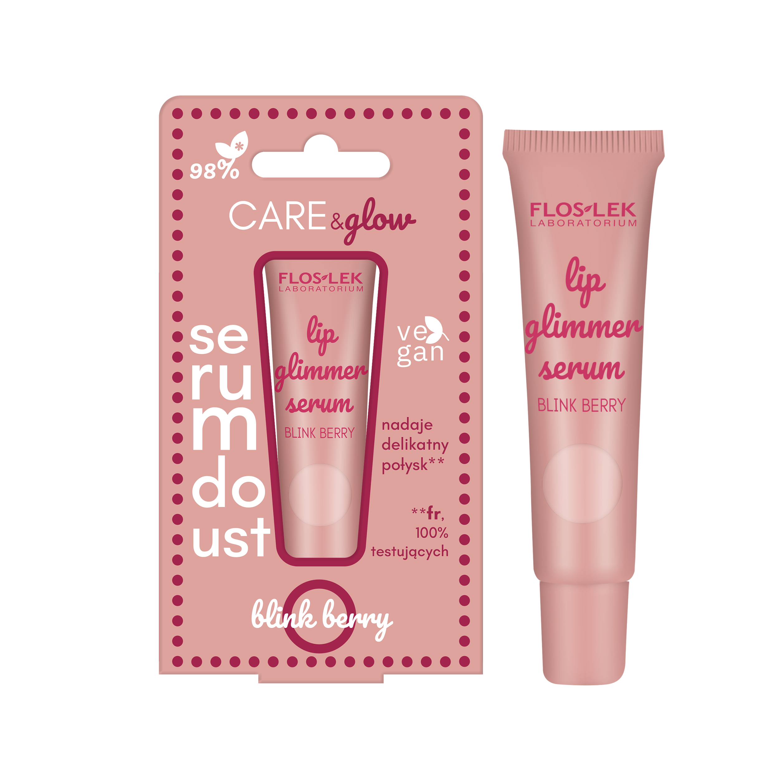 LIP CARE | lip glimmer serum do ust BLINK BERRY