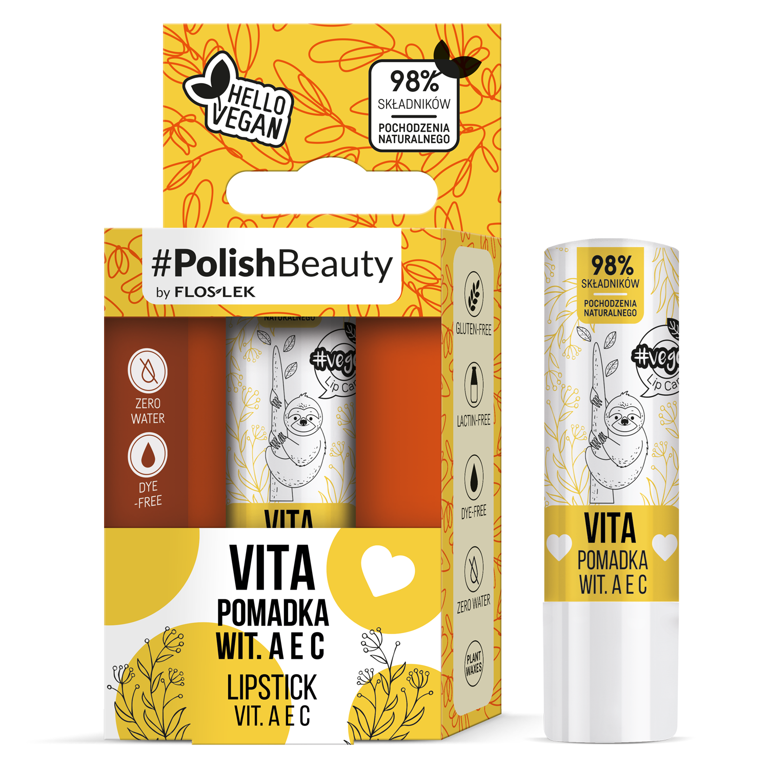 LIP CARE Vege | VITA POMADKA VIT. A E C