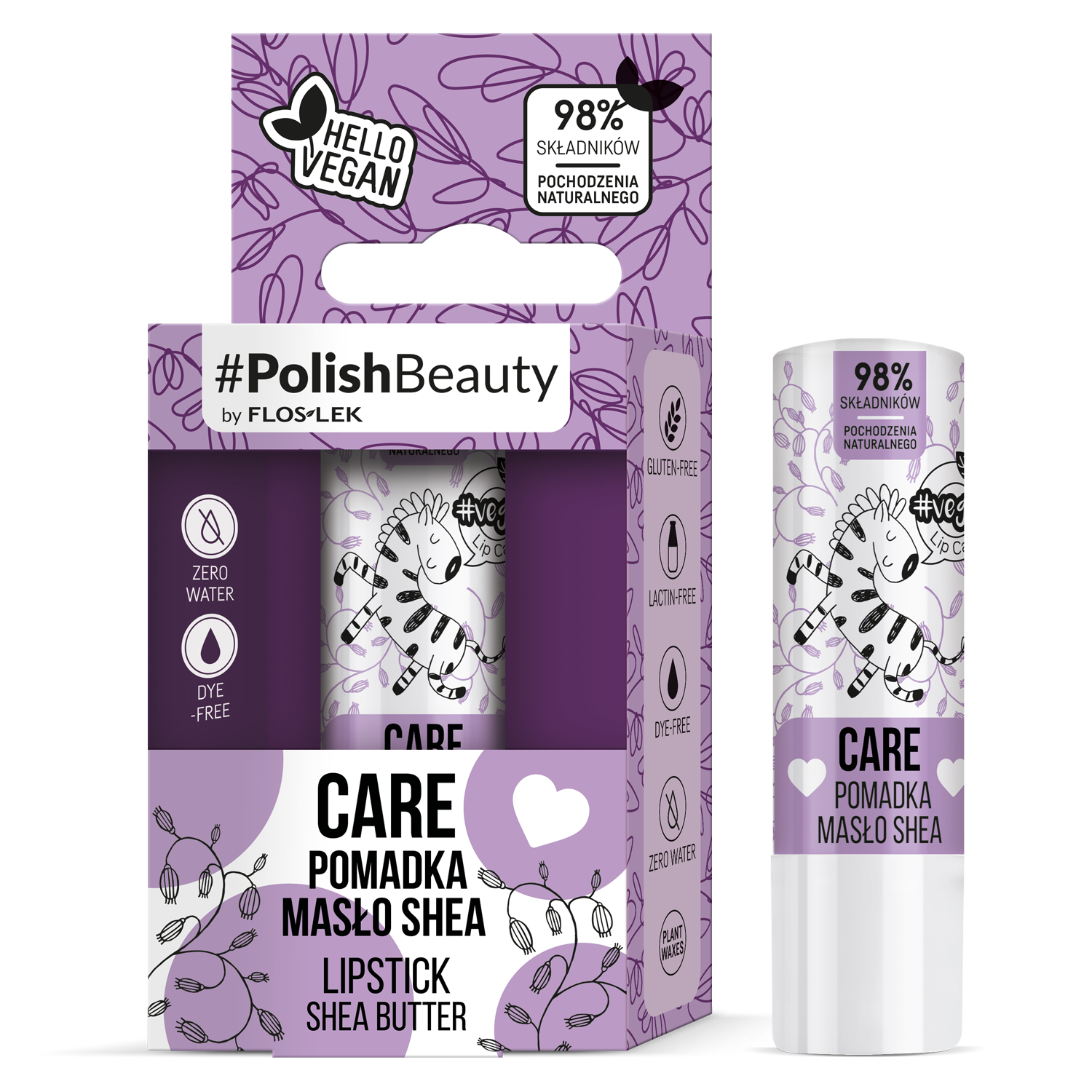 LIP CARE Vege | CARE POMADKA MASŁO SHEA