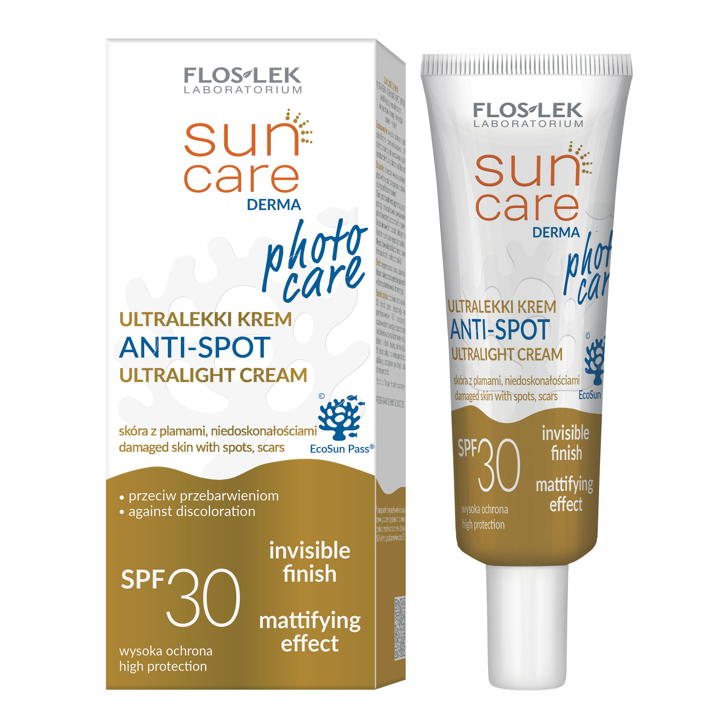sun care DERMA | ANTI-SPOT ULTRALEKKI KREM SPF 30