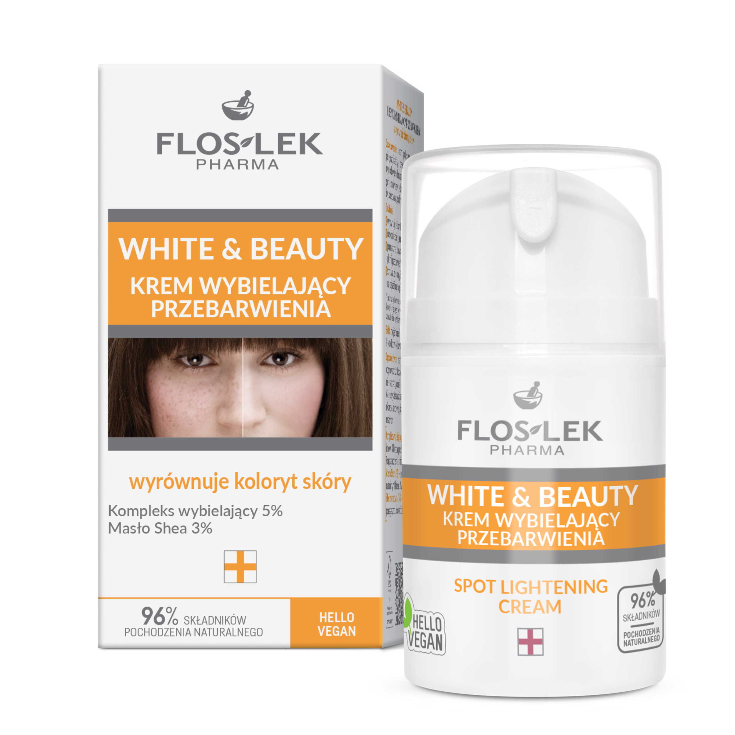 WHITE & BEAUTY | KREM WYBIELAJĄCY PRZEBARWIENIA