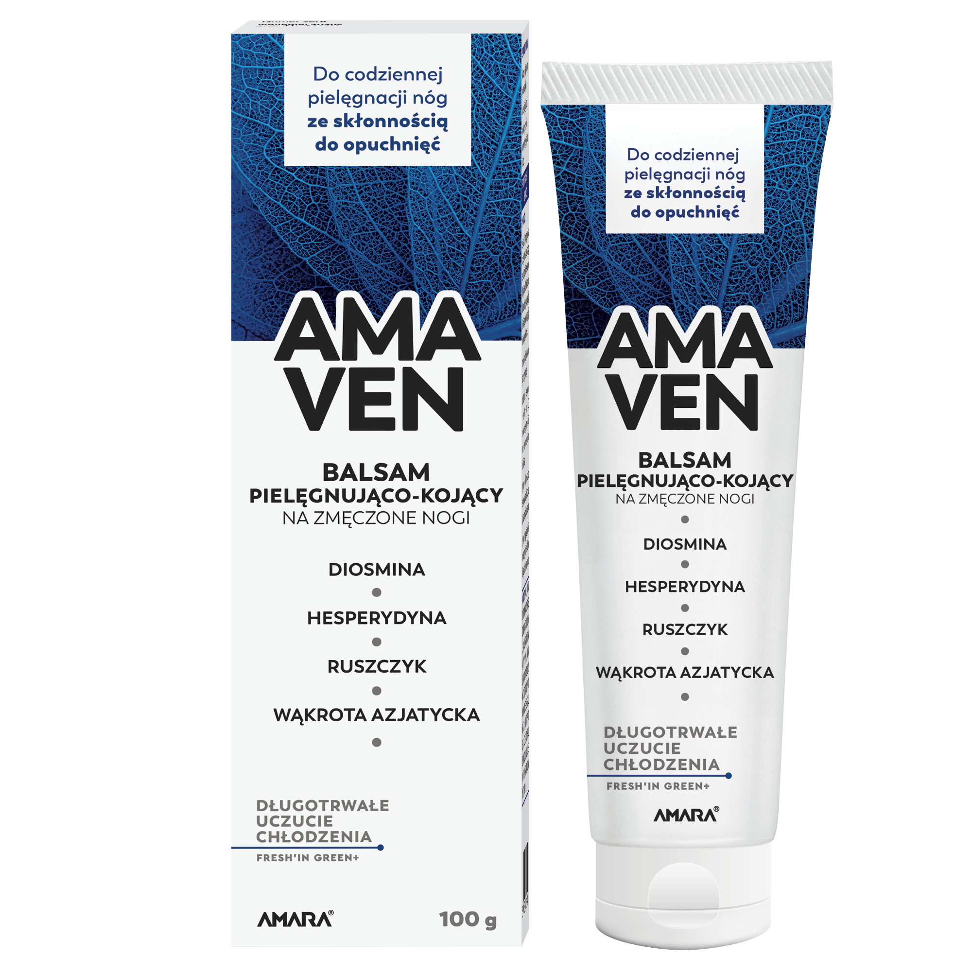 AMAVEN | BALSAM PIELĘGNUJĄCO-KOJĄCY NA ZMĘCZONE NOGI