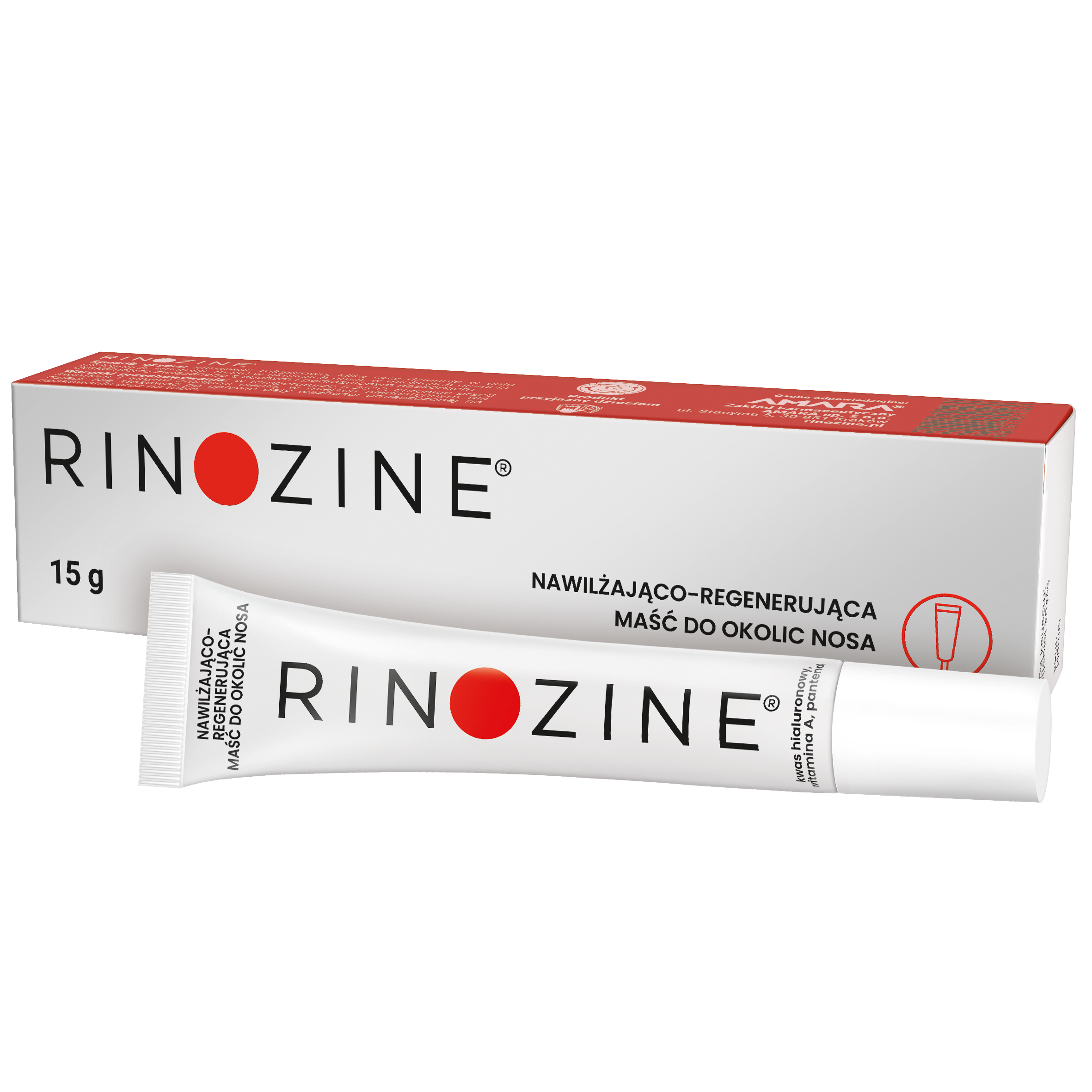 RINOZINE® | MAŚĆ NAWILŻAJĄCO-REGENERUJĄCA DO OKOLIC NOSA
