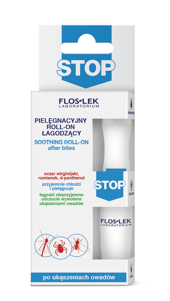 STOP | PIELĘGNACYJNY ROLL-ON ŁAGODZĄCY po ukąszeniach owadów