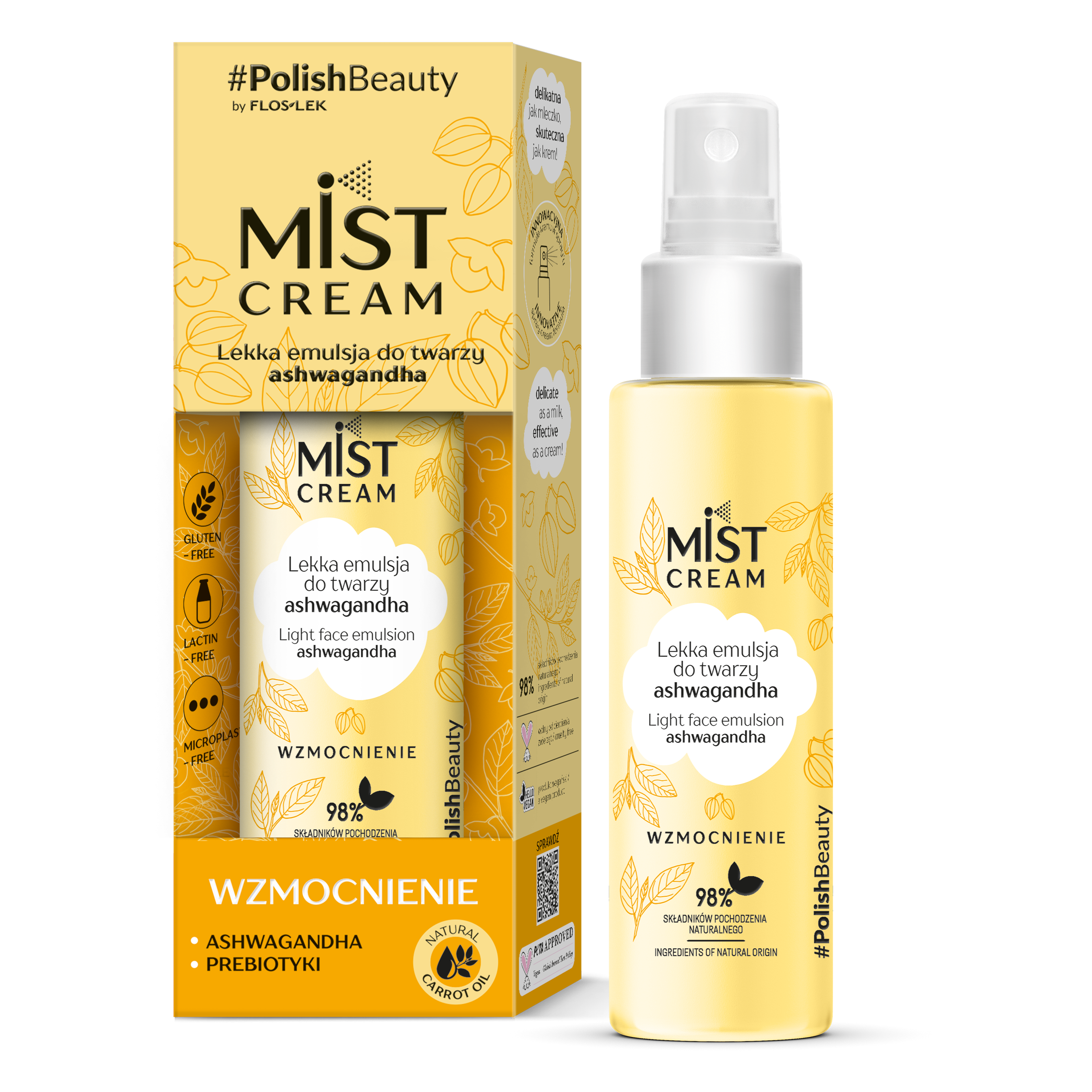 MIST CREAM | Lekka emulsja do twarzy ashwagandha